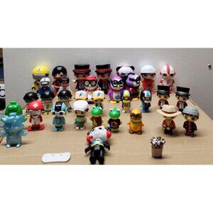 Ryan's World Toy Action Figures - Huge Lot of 32 Figures 2 Work Trucks